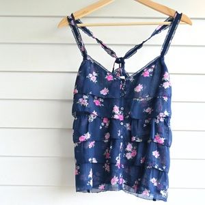 Abercrombie V-neck summer top, S